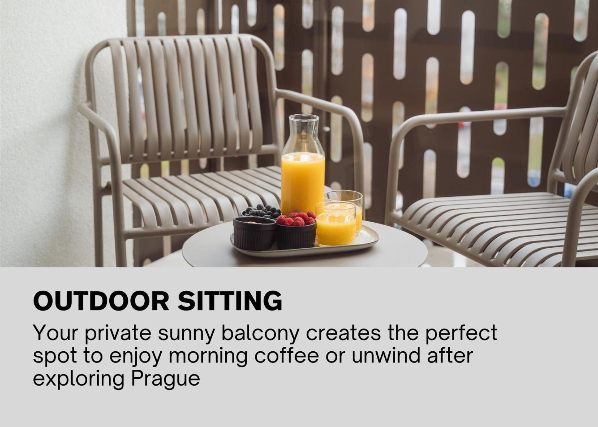 Luxury Sunny - Free Garage, Metro, Balcony, Ps5, 2nd Parking On Request Prag